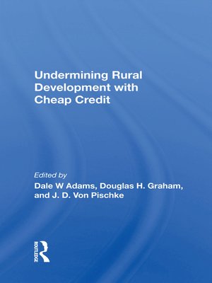 cover image of Undermining Rural Development With Cheap Credit